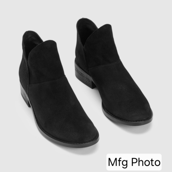 Eileen Fisher Shoes - Eileen Fisher Leaf Suede Bootie, Womens 9​